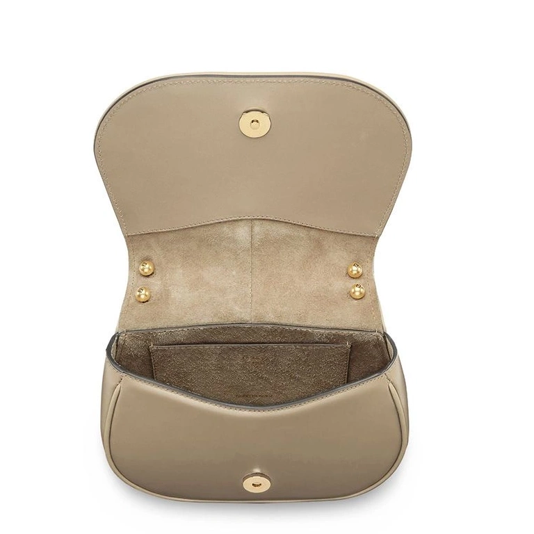 Affordable C'mon Leather Calf Mini Fendi In Bag Grey 0815
